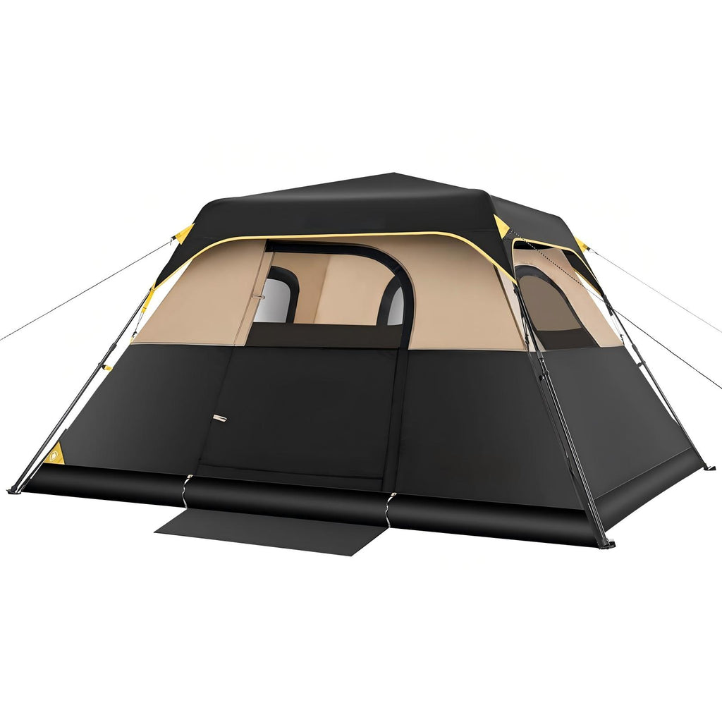 4/6/8/10 Person Instant Tent for Camping Setup in 60s | Camping Tent with Rainfly & Windproof, Portable Instant Cabin Tent with Carry Bag for Family Camping & Hiking